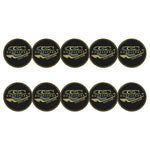 ahead - Connaucht Golf Club Ball Markers (BM CONNAU - BLK)