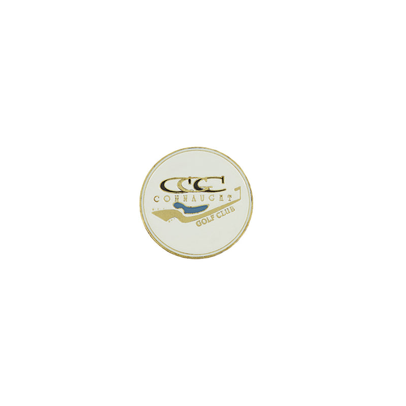 ahead - Connaucht Golf Club Ball Markers (BM CONNAU - WHT)