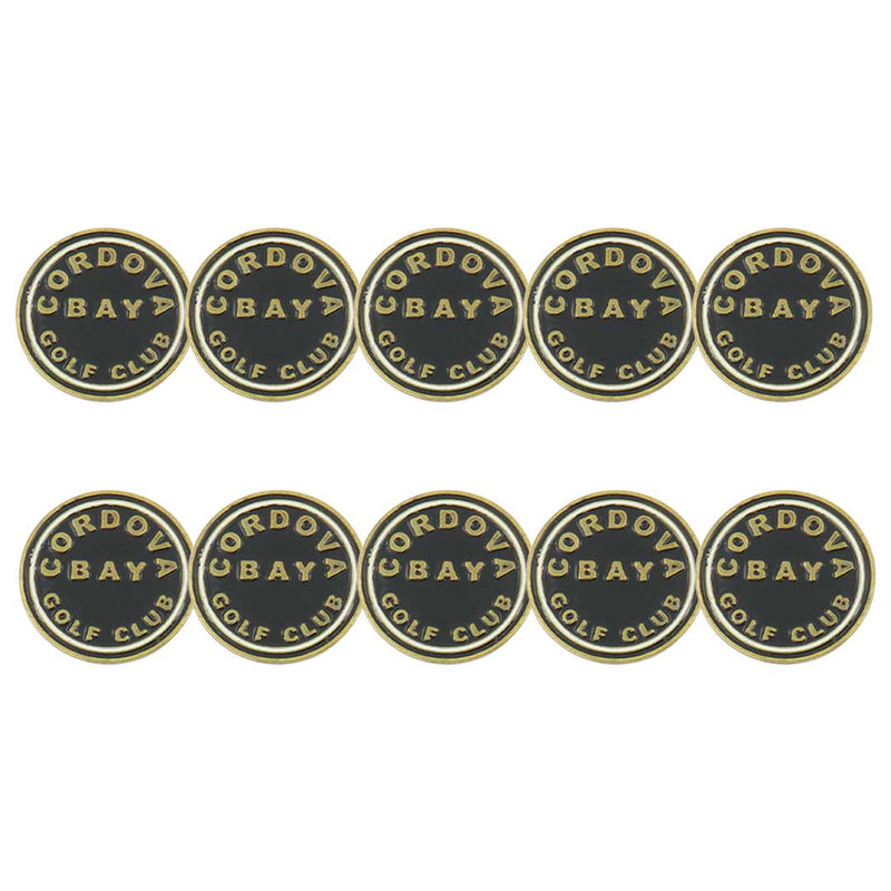 ahead - Cordova Bay Golf Club Ball Markers (BM4RCB007025-BLK)