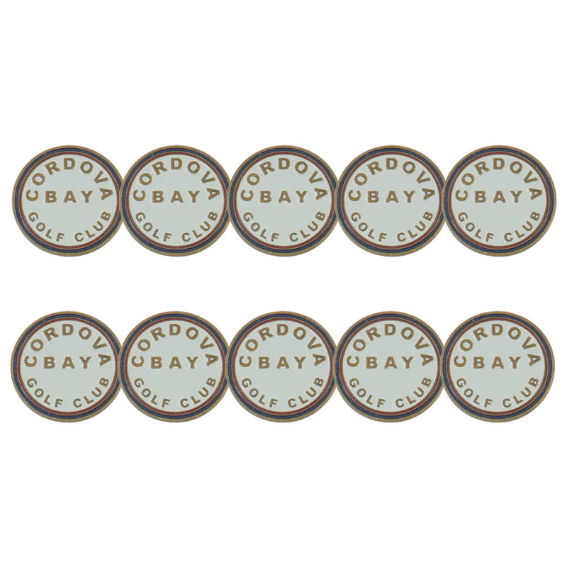 ahead - Cordova Bay Golf Club Ball Markers (BM4RCB007025-WHT)