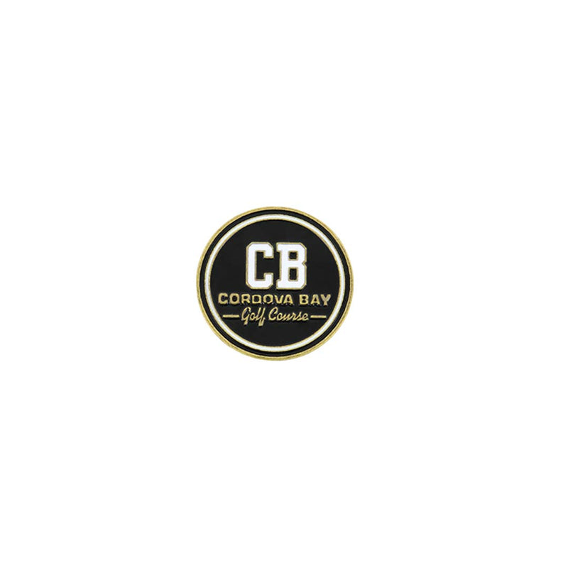 devant - Cordova Bay Golf Course Ball Markers (BM4R CB007024 - BLK) 