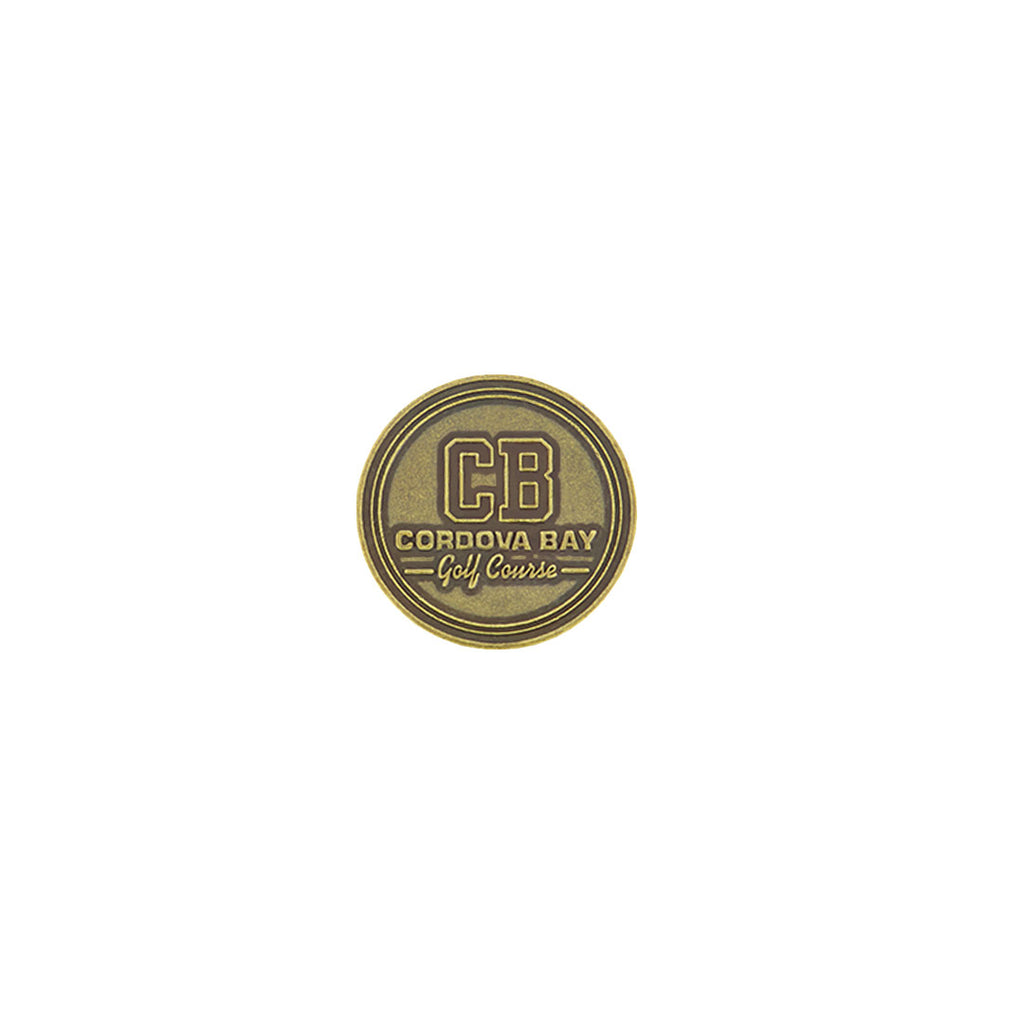 ahead - Cordova Bay Golf Course Ball Markers (BM4R CB007024 - BRASS)