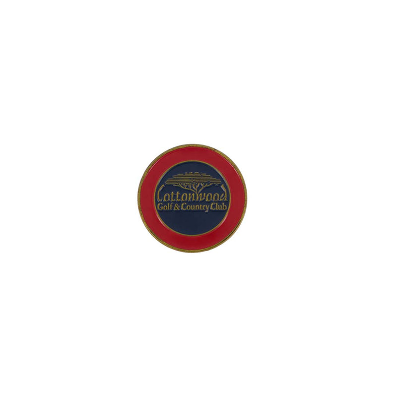 ahead - Cottonwood Golf & Country Club Ball Markers (BM4R COTT 2 - NVY - RED)