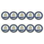 ahead - Cowansville Club De Golf Ball Markers (BM4R COWANS - NVYWHT)