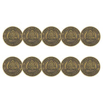 devant - Cowansville Club de Golf Ball Markers (BM4R COWANS - BRASS) 