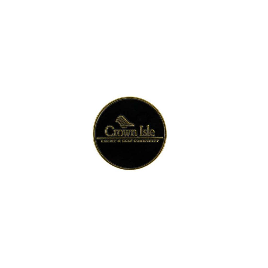 ahead - Crown Isle Resort & Golf Community Ball Markers (BM4 CROWN - BLK)