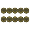 ahead - Drayton Valley Golf Club Ball Markers (BM4 DRAYT - BRASS)