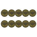 ahead - Drayton Valley Golf Club Ball Markers (BM4 DRAYT - BRASS)