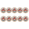 ahead - Edmonton Petroleum Golf & Country Club Ball Markers (BM4R EDM - WHT)