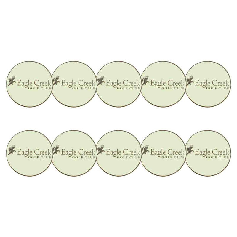 ahead - Eagle Creek Golf Club Ball Markers (BM4R EAGLCR-WHT)