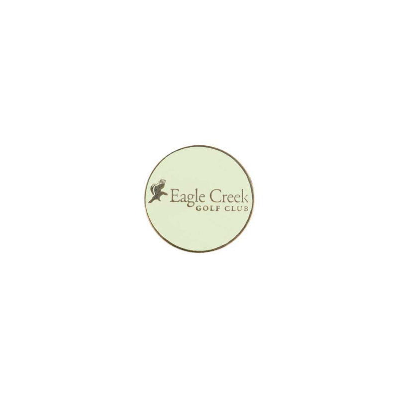 ahead - Eagle Creek Golf Club Ball Markers (BM4R EAGLCR-WHT)