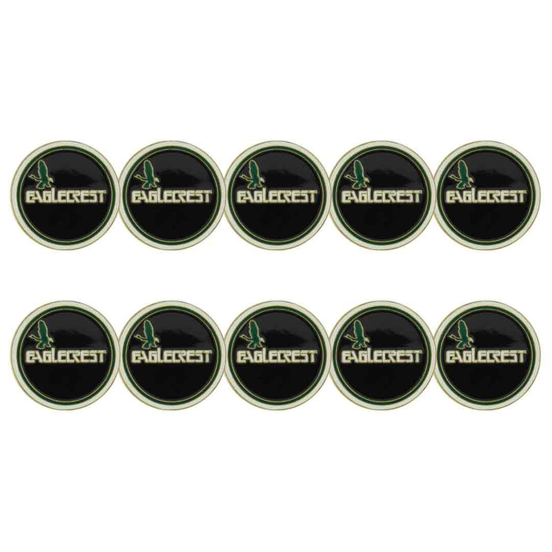 forward - Marqueurs de balle de club de golf Eaglecrest (BM4 EAGCR-BLK)