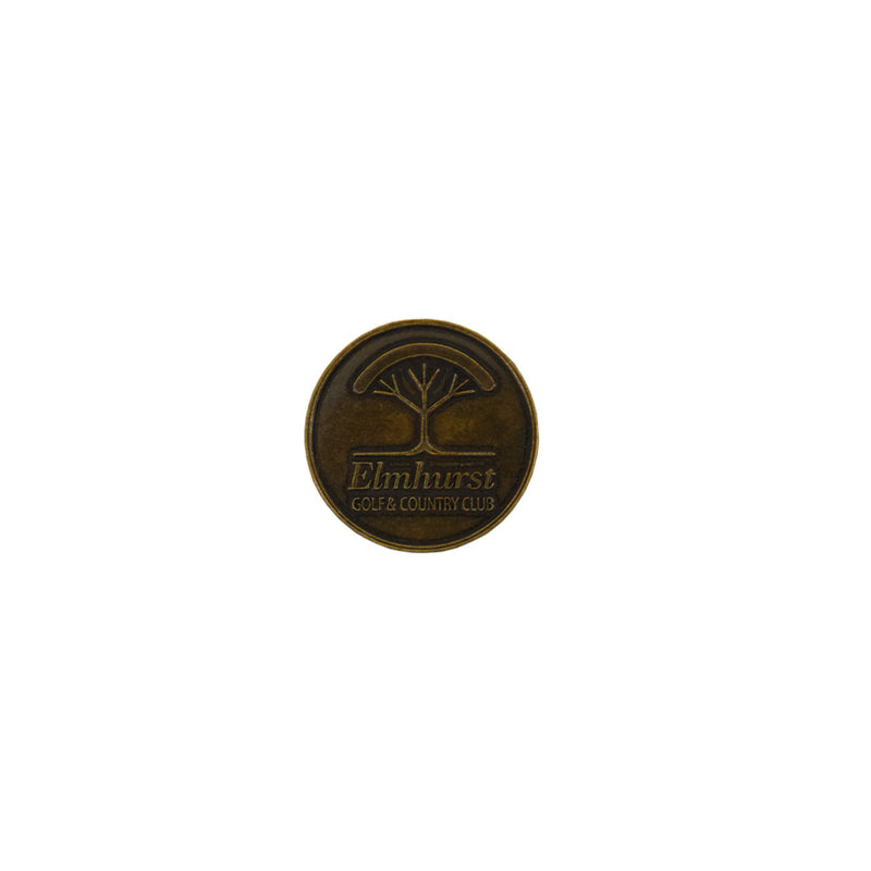 ahead - Elmhurst Golf & Country Club Ball Markers (BM4RELMUHUR-BRSS)