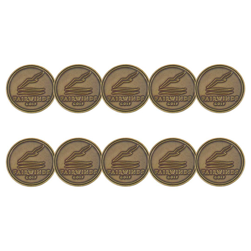 ahead - Fairwinds Golf Ball Markers (FAIRWINDS-BRSS)