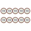 ahead - Forest City National Golf Ball Markers (BM FORE - WHT - RED)