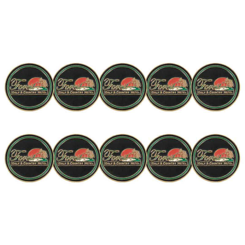 ahead - Forest Golf & Country Hotel Ball Markers (BM4R FOR - BLK)