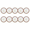 ahead - Glasgow Hills Golf Ball Markers (BM4R GLASGOWHL - WHTBRONZE)