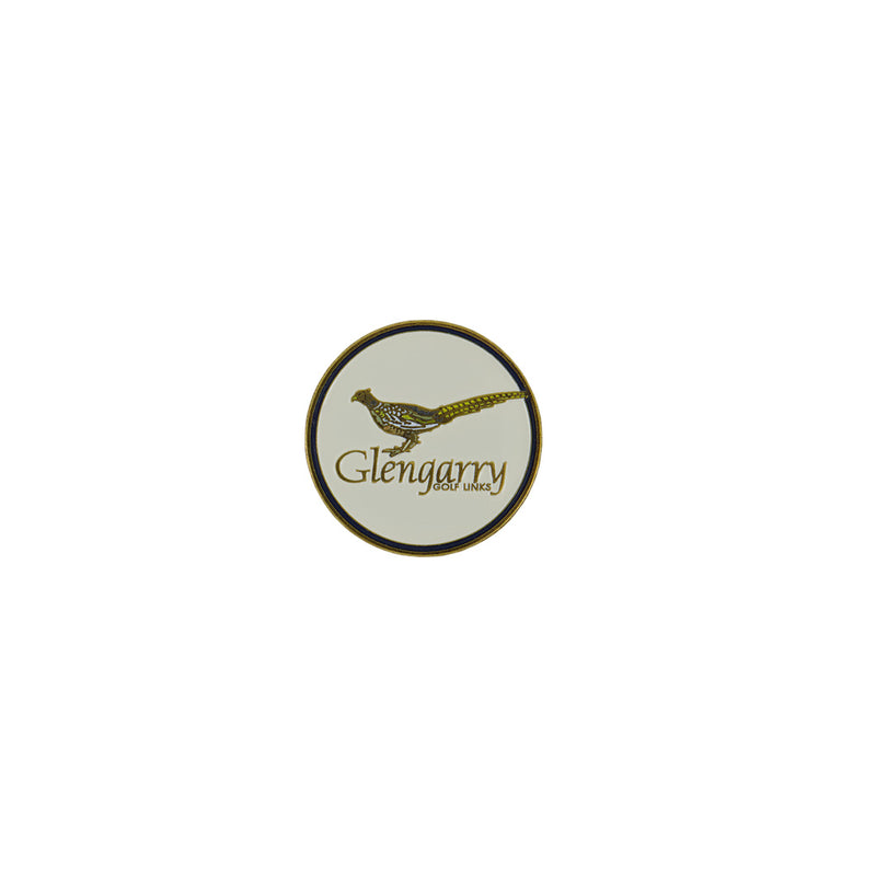 ahead - Glengarry Golf Ball Markers (BM4 GLENGA - WHT)