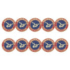 ahead - Golden Eagle Golf Club Ball Markers (BM4 HIDDEN-BLK-RD-GRY)