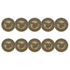 ahead - Golden Eagle Golf Club Ball Markers (BM4 HIDDEN-BRSS)