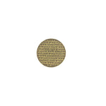 ahead - Golden Golf & Country Club Ball Markers (BM4 GOLD - BRASS)