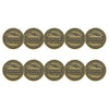 ahead - Golden Golf & Country Club Ball Markers (BM4 GOLD - BRASS)