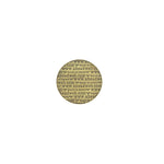 ahead - Golden Golf & Country Club Ball Markers (BM4 GOLD - RED)