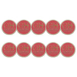 ahead - GreyHawk Golf Club Ball Markers (BM4R GREYHA 1 - RED)