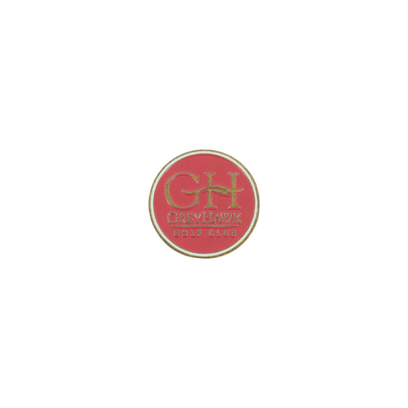 ahead - GreyHawk Golf Club Ball Markers (BM4R GREYHA 1 - RED)