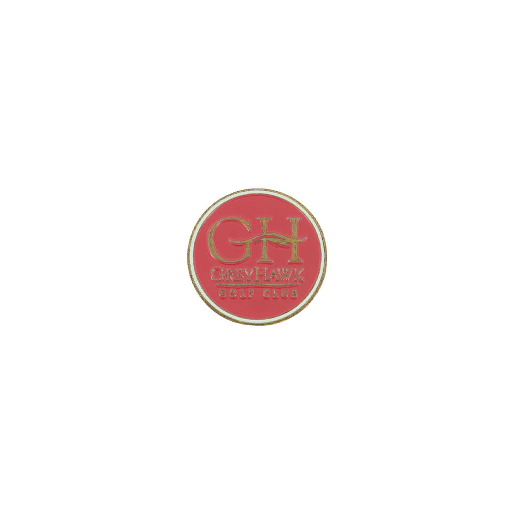 ahead - GreyHawk Golf Club Ball Markers (BM4R GREYHA 1 - RED)