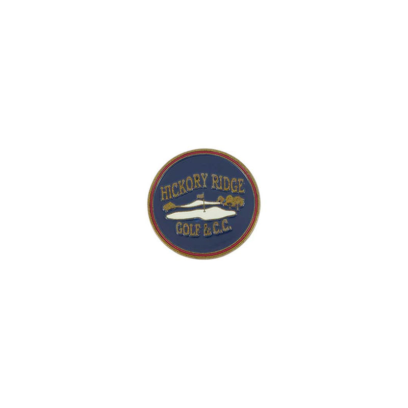 ahead - Hickory Ridge Golf & Country Club Ball Markers (BM4R HICK - NVY)