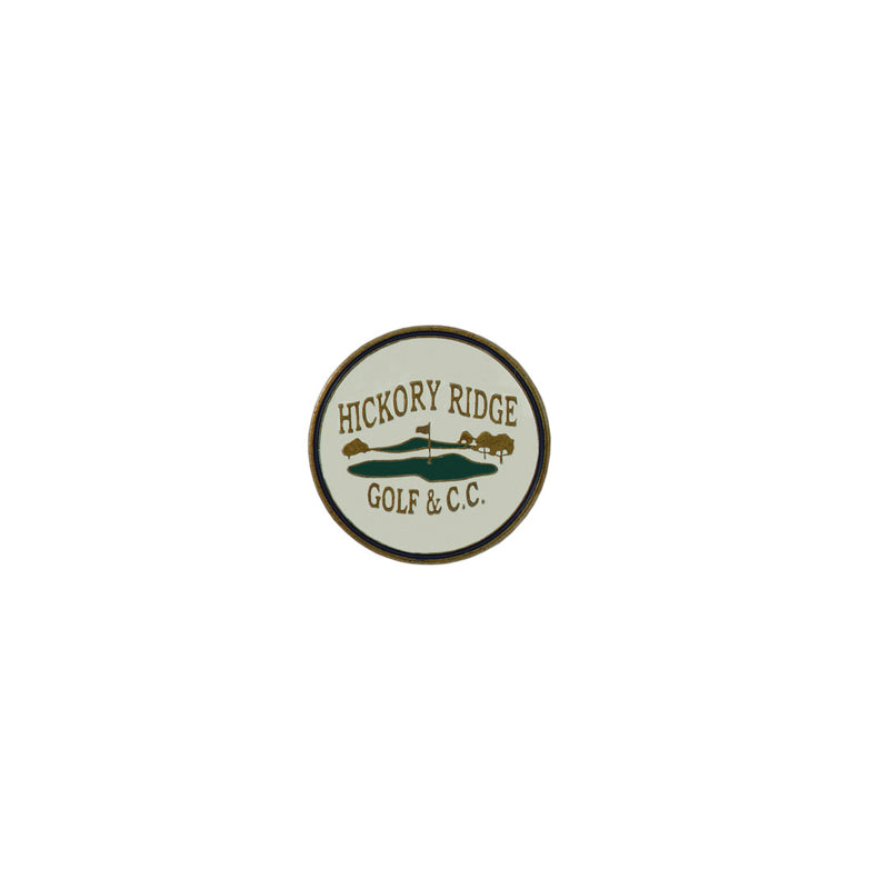 ahead - Hickory Ridge Golf & Country Club Ball Markers (BM4R HICK - WHT)