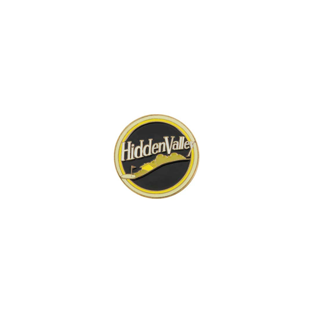 ahead - Hidden Valley Golf Ball Markers (BM4 HIDDEN - NVYYEL)