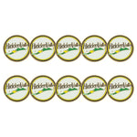 ahead - Hidden Valley Golf Ball Markers (BM4 HIDDEN - WHTYEL)