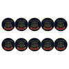 ahead - Highlands Golf Course Edmonton Ball Markers (BM4R HIGHGD-BLK-RED)