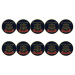 ahead - Highlands Golf Course Edmonton Ball Markers (BM4R HIGHGD-BLK-RED)