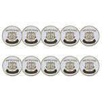 ahead - Highlands Golf Course Edmonton Ball Markers (HIGHGD - WHT - BLK)