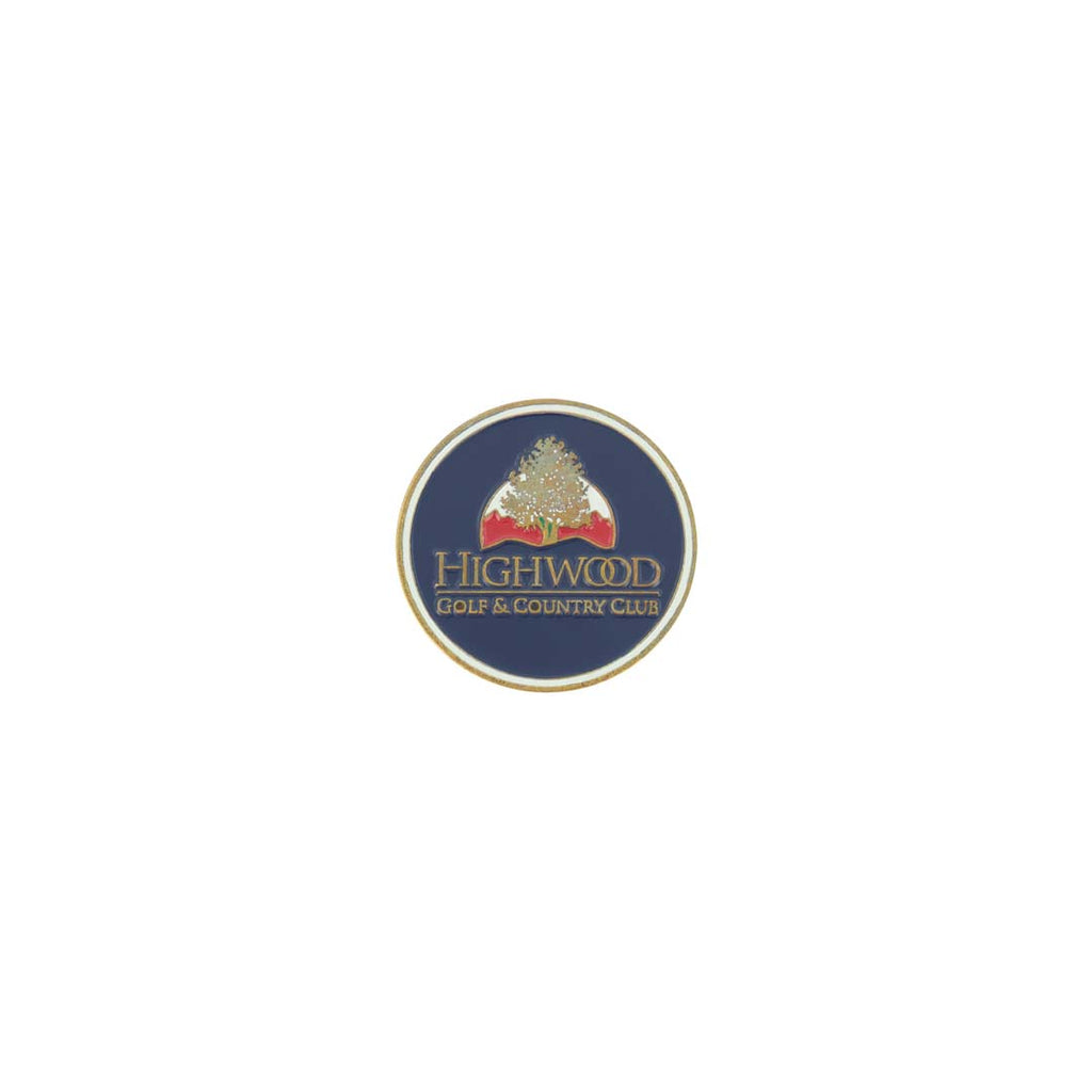 ahead - Highwood Golf & Country Club Ball Markers (BM4R HIGHWO - NVY)