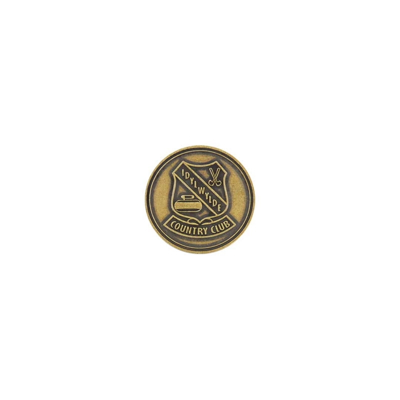 ahead - Idylwylde Golf & Country Club Ball Markers (POKERSET MEDALLION-BRSS)