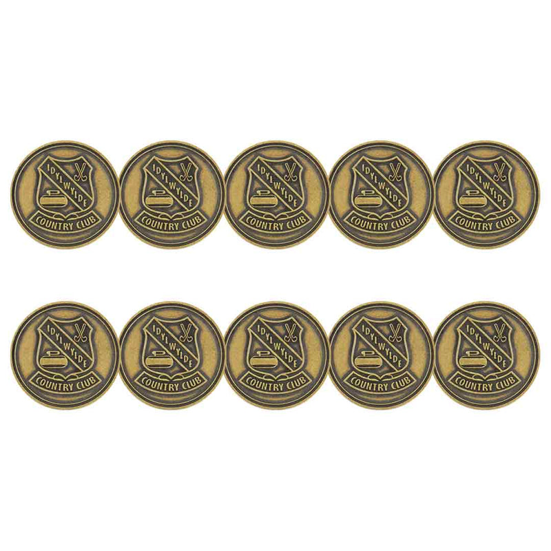 ahead - Idylwylde Golf & Country Club Ball Markers (POKERSET MEDALLION-BRSS)