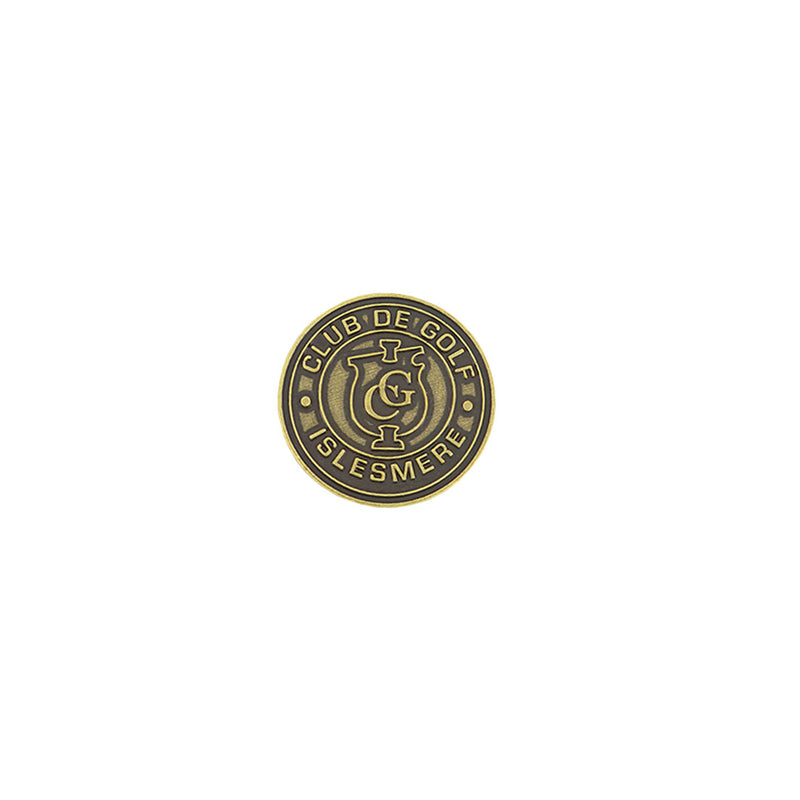 ahead - Islesmere Club De Golf Ball Markers (BM4R ISLES - BRASS)