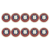 ahead - Islesmere Club De Golf Ball Markers (BM4R ISLES - RED)