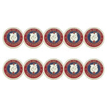 ahead - Islesmere Club De Golf Ball Markers (BM4R ISLES - RED)