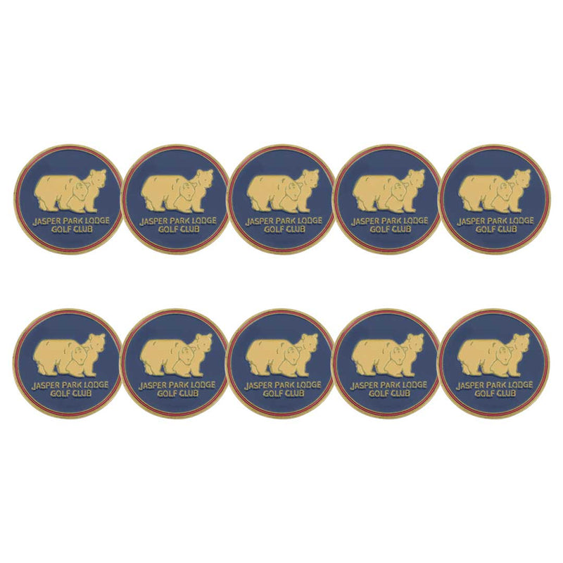 ahead - Jasper Park Lodge Golf Ball Markers (BM4R BEAR HIGH-NVY)