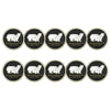 ahead - Jasper Park Lodge Golf Ball Markers (BM4R BEAR HIGH-BLK)