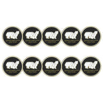 forward - Marqueurs de balle de golf Jasper Park Lodge (BM4R BEAR HIGH-BLK) 