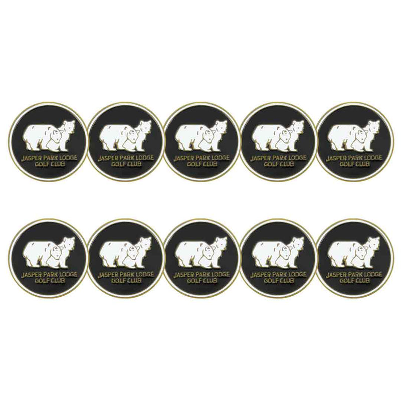 ahead - Jasper Park Lodge Golf Ball Markers (BM4R BEAR HIGH-BLK)