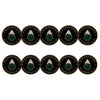 forward - Marqueurs de balle du club de golf Kananaskis Country (BM4R KANANA-BLK-GRN) 