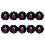 ahead - Kananaskis Country Golf Club Ball Markers (BM4R KANANA-BLK-RED)