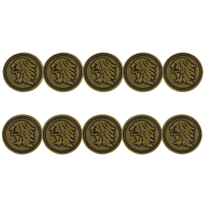 ahead - Kanawaki Golf Club Ball Markers (BM4R KANAWAKI-BRSS)